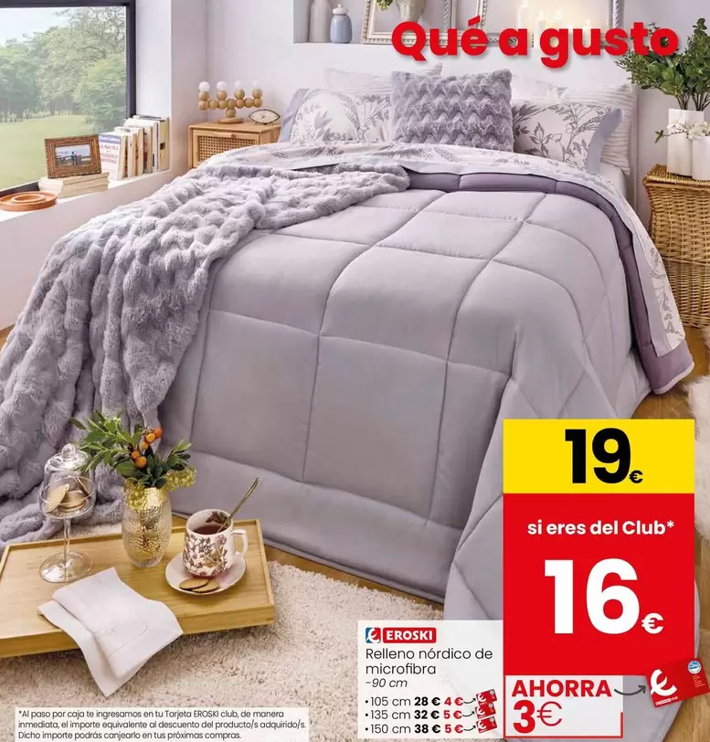 Eroski - Relleno Nórdico De Microfibra