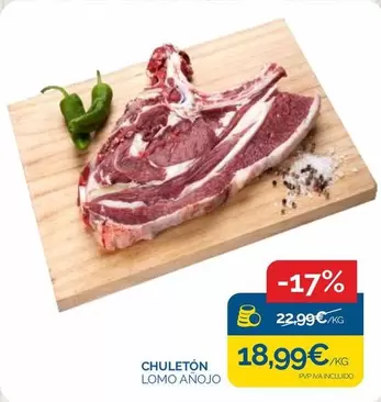 Chuletón Lomo Anojo