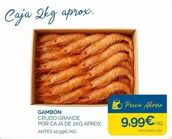 Gambón Crudo Grande Por Caja