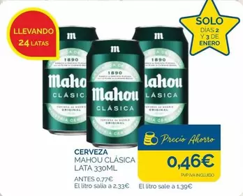 Mahou - Cerveza Clasica