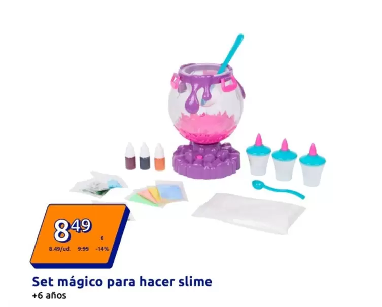 Set Mágico Para Hacer Slime