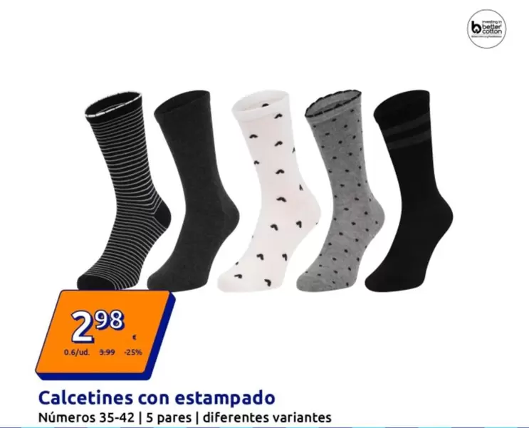 Calcetines Con Estampado