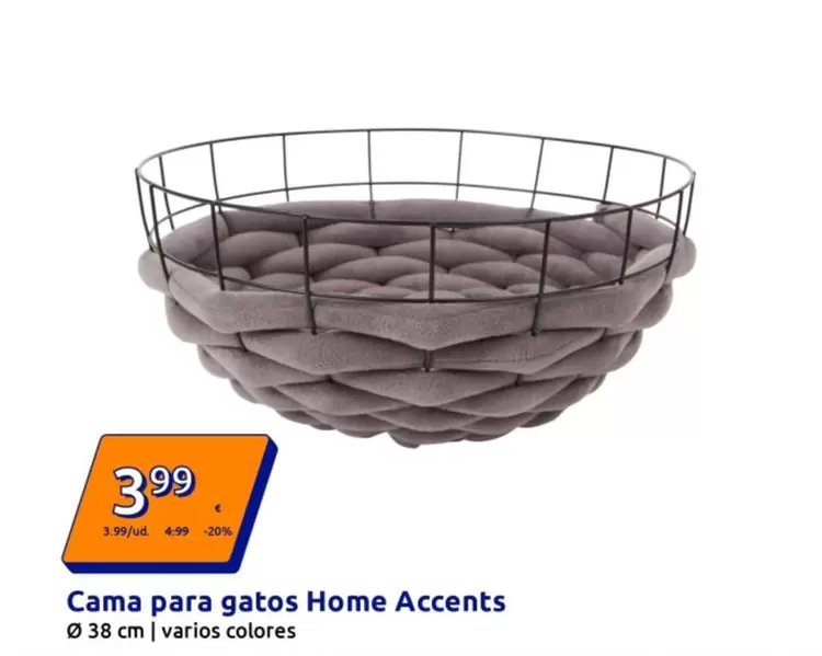 Home Accents - Cama Para Gatos