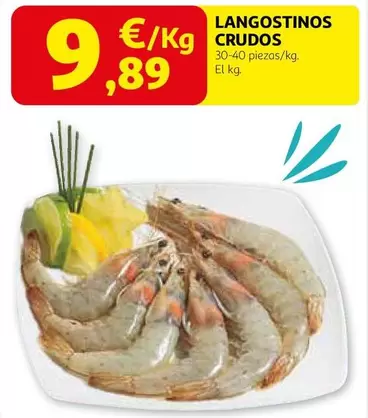 Langostinos Crudos