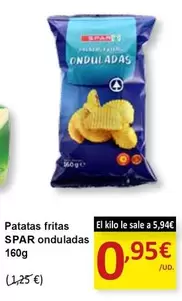 Spar - Patatas Fritas Onduladas