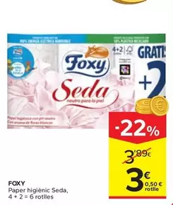Foxy - Paper Higiènic Seda