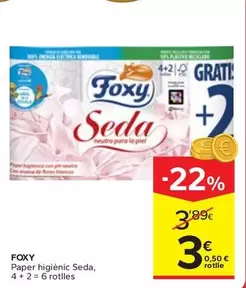 Foxy - Paper Higienic Seda