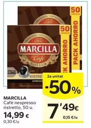 Marcilla - Cafe Nespresso Ristretto