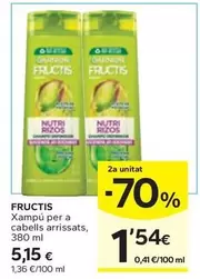 Fructis - Xampu Per A Cabells Arrissats