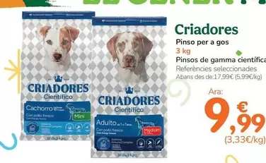 Criadores - Pienso Para Perro