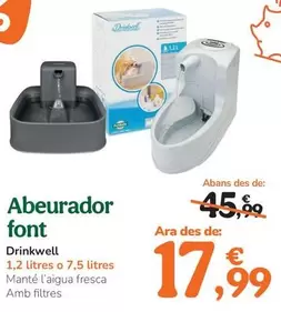 Drinkwell - Bebedero Fuente 