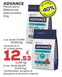 Advance - Pienso Perro Referencias Seleccionadas