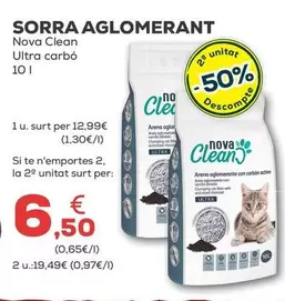 Nova Clean - Arena Aglomerante