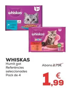 Whiskas - Humedo Gato Referencias Seleccionadas