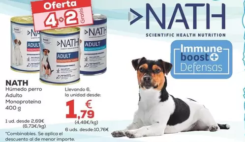 Nath - Húmedo Perro Adulto Monoproteina