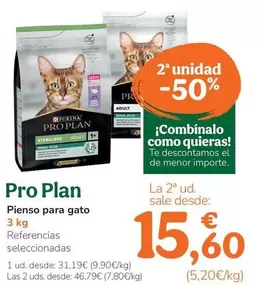 Pro Plan - Pienso Para Gato