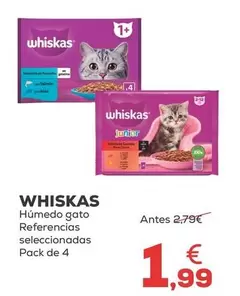 Whiskas - Humedo Gato Referencias Seleccionadas