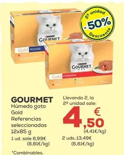 Gourmet - Húmedo Gato Gold