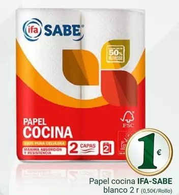 ifa sabe - Papel Cocina