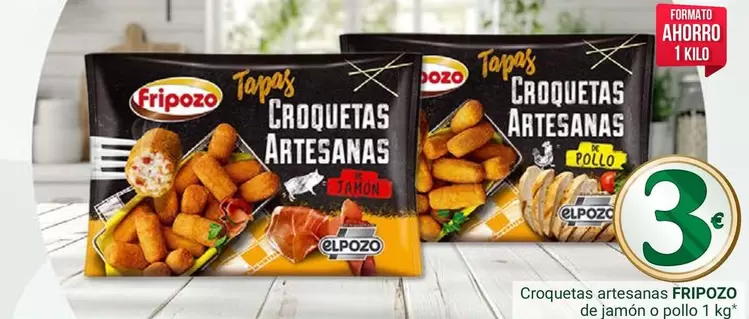 Fripozo - Croquetas Artesanas  De Jamon O Pollo