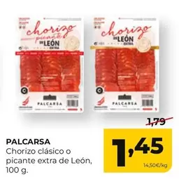 Palcarsa - Chorizo Clasico O Picante Extra De Leon