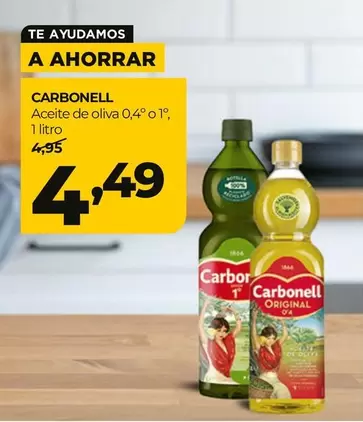 Carbonell - Aceite De Oliva 0,4° O 1°