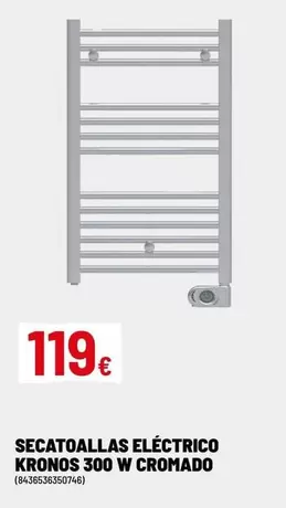 Secatoallas Electrico Kronos 300 W Cromado