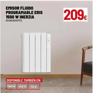 Fluido Programable Eris 1500 W Inerzia