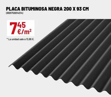 Placa Bituminosa Negra