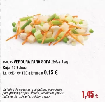 Verdura Para Sopa