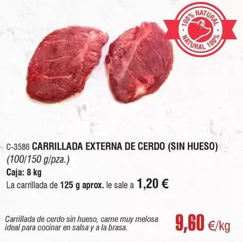 Ideal - Carrillada Externa De Cerdo (sin Hueso)