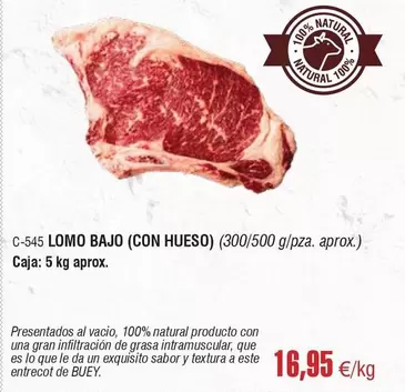 Lomo Bajo (con Hueso)