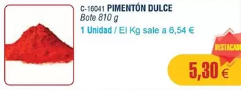 abordo - Pimenton Dulce Bote