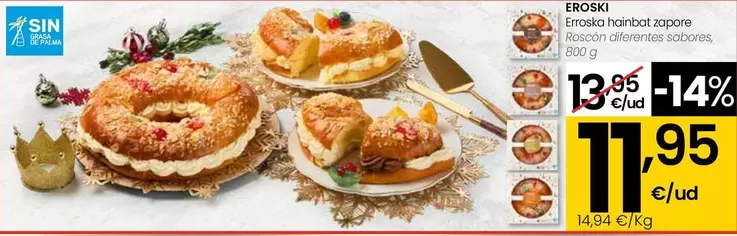 Eroski - Roscon Diferentes Sabores