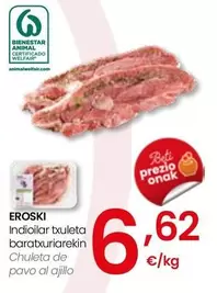 Eroski - Chuleta De Pavo Al Ajillo