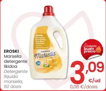 Eroski - Detergente Liquido Marsella