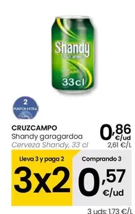 Cruzcampo - Cerveza Shandy