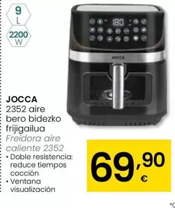 Jocca - Freidora Aire Caliente 2352