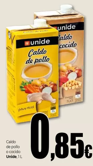 Unide - Caldo De Pollo O Cocido
