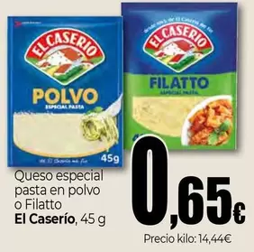 El Caserío - Queso Especial Pasta En Polvo O Filatto
