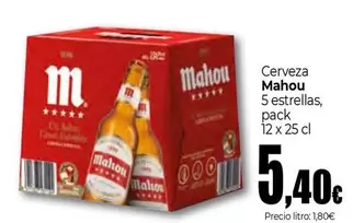 Mahou - Cerveza 5 Estrellas