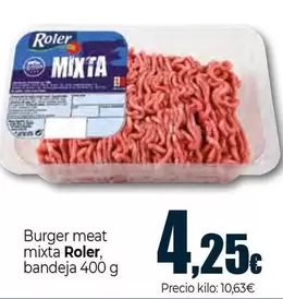 Roler - Burger Meat Mixta