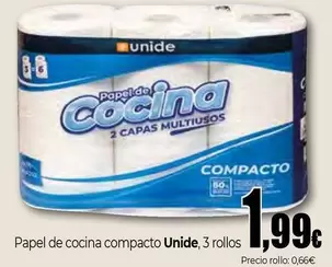 Unide - Papel De Cocina Compacto