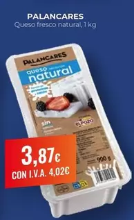 Palancares - Queso Fresco Natural
