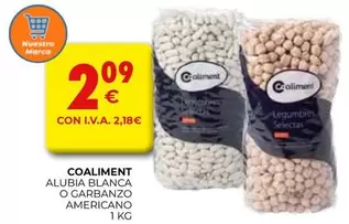 coaliment - Alubia Blanca O Garbanzo Americano