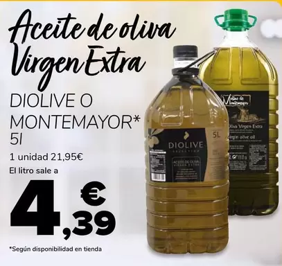 Diolive O Montemayor - Aceite De Oliva Virgen Extra