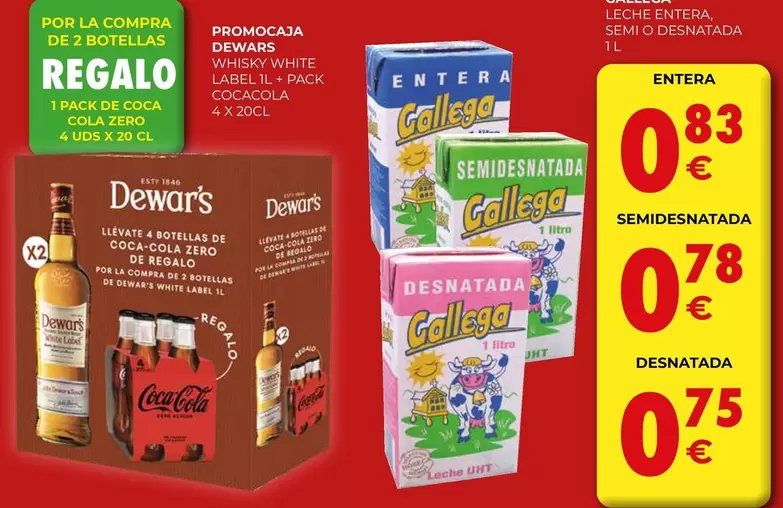 Dewar's - Leche Entera