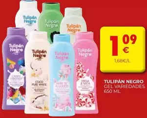 tulipán negro - Gel Variedades