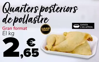 Quarters Posteriors De Pollastre