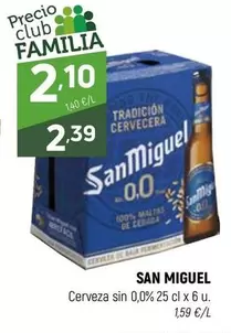 San Miguel - Cerveza Sin